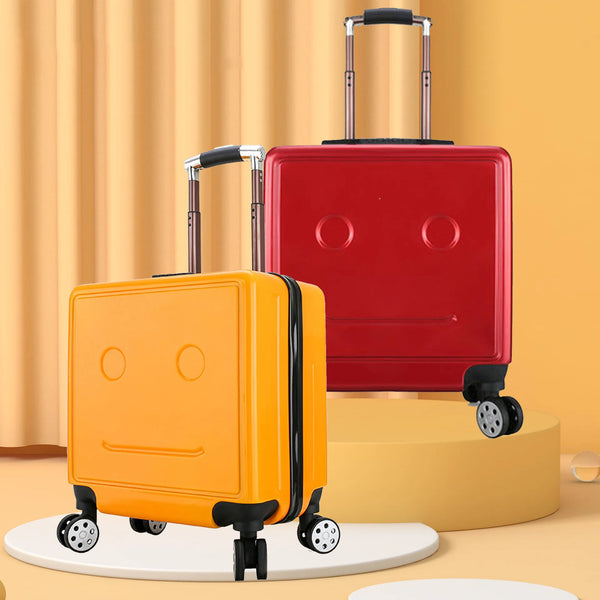 18 Inch Cute Cartoon Universal Wheel Children's Trolley Case Gift Pupil's Suitcase 35X22X45CM