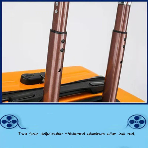 18 Inch Cute Cartoon Universal Wheel Children's Trolley Case Gift Pupil's Suitcase 35X22X45CM